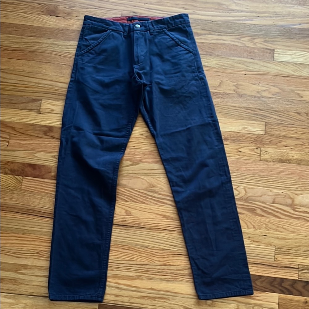 Freenote Navy Japanese Fabric Pants